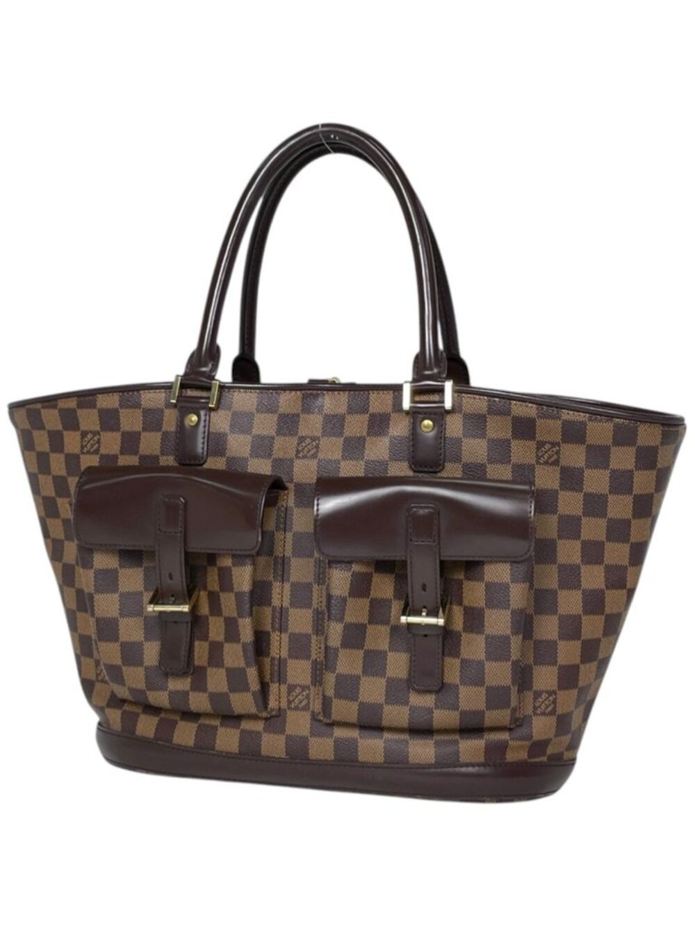 Louis Vuitton Manosque GM Tote Bag Damier Brown